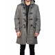 Men’s Grey Duffle Wool Coat Men’s Grey Duffle Wool Coat