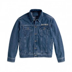 Men’s Harley Davidson Motorcycle Blue Jacket Men’s Harley Davidson Motorcycle Blue Jacket