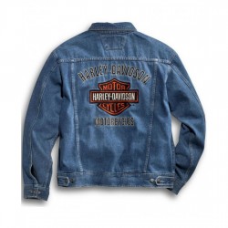 Men’s Harley Davidson Motorcycle Blue Jacket Men’s Harley Davidson Motorcycle Blue Jacket