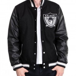 Men’s Oakland Raiders Varsity Jacket
