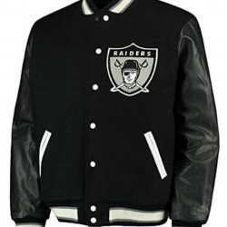 Men’s Oakland Raiders Varsity Jacket