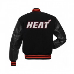 Miami Heat Varsity Bomber Jacket