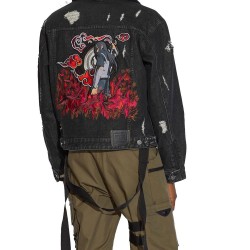 Michael B Jordan Black Naruto Jacket