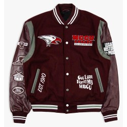NCCU Eagles Motto 3.0 Varsity Jacket NCCU Eagles Motto 3.0 Varsity Jacket