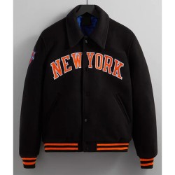 NY Knicks Varsity Wool Jacket NY Knicks Varsity Wool Jacket