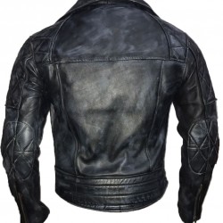 New Men's Classic Diamond Biker Distressed Vintage Leather Jacket New Men's Classic Diamond Biker Distressed Vintage Leather Jacket