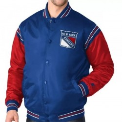 New York Rangers Varsity Jacket