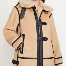 New York State of Mind Ramona Singer Wool Shearling Jacket New York State of Mind Ramona Singer Wool Shearling Jacket