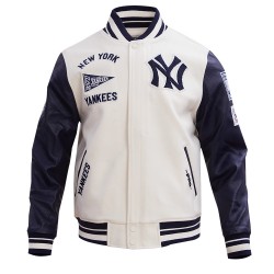 New York Yankees Retro Classic Navy Blue Wool Varsity Jacket New York Yankees Retro Classic Navy Blue Wool Varsity Jacket