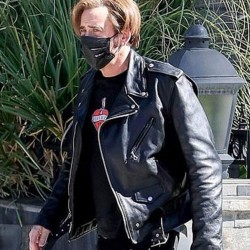 Nicolas Cage The Unbearable Weight of Massive Talent Motorcycle Leather Jacket Nicolas Cage The Unbearable Weight of Massive Talent Motorcycle Leather Jacket