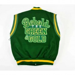 Norfolk State University Green Varsity Jacket Norfolk State University Green Varsity Jacket