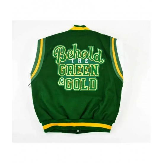 Norfolk State University Green Varsity Jacket