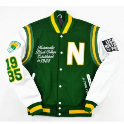 Norfolk State University Motto 2.0 Varsity Jacket Norfolk State University Motto 2.0 Varsity Jacket