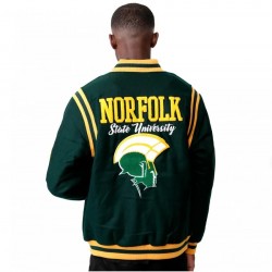 Norfolk State University Unisex Varsity Jacket Norfolk State University Unisex Varsity Jacket