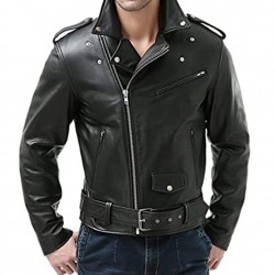 Park Solomon All of Us Are Dead Biker Leather Jacket