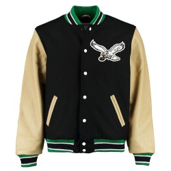 Philadelphia Eagles Kevin Hart Varsity Jacket Philadelphia Eagles Kevin Hart Varsity Jacket