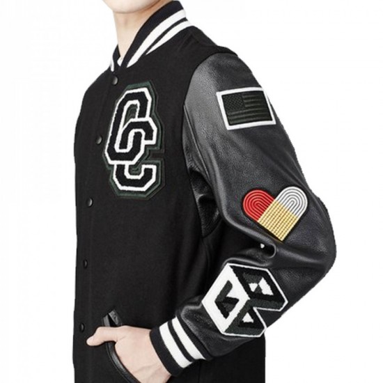 Post To Be Omarion OC Long Varsity Jacket