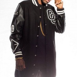 Post To Be Omarion OC Long Varsity Jacket
