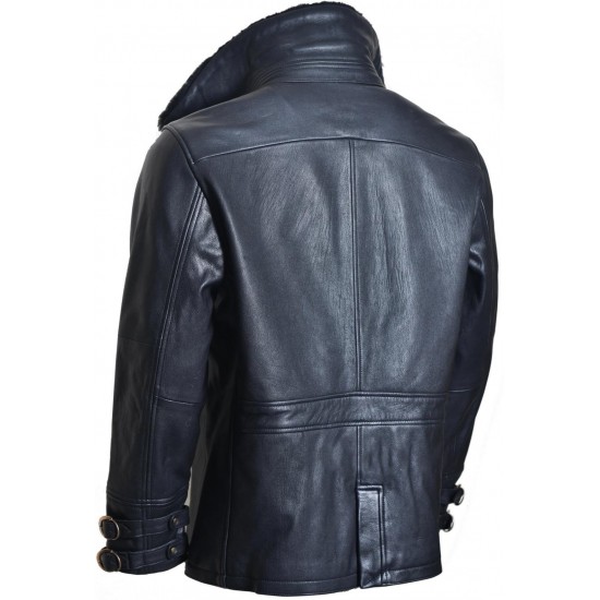 Leon S Kennedy RE9 Black Leather Jacket – Resident Evil Requiem Inspired Cosplay Costume Coat Leon S Kennedy RE9 Black Leather Jacket – Resident Evil Requiem Inspired Cosplay Costume Coat