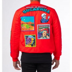 Red Mutant Bomber Jacket