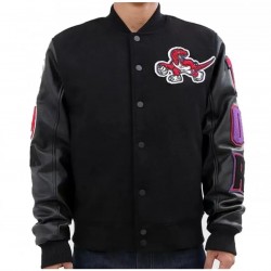 Raptors Toronto Black Varsity Jacket
