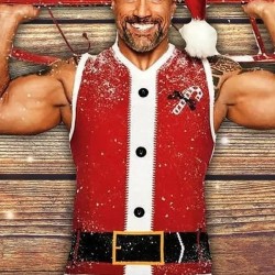 Red One Dwayne Johnson Christmas Vest Red One Dwayne Johnson Christmas Vest