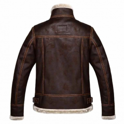 Resident Evil 4 Shearling Leather Jacket Resident Evil 4 Shearling Leather Jacket