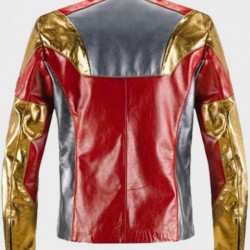 Robert Downey Jr.Spiderman Homecoming Iron Man Leather Jacket