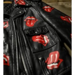 Rolling Stones Fraser Wilson Leather Jacket Rolling Stones Fraser Wilson Leather Jacket