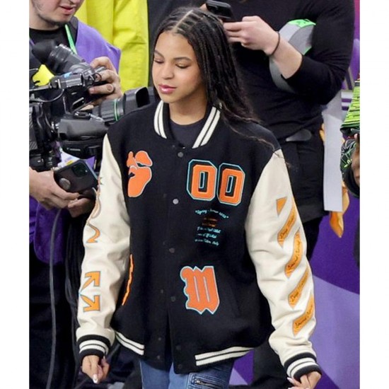 Rumi Carter Super Bowl LVIII Wool Varsity Jacket Rumi Carter Super Bowl LVIII Wool Varsity Jacket