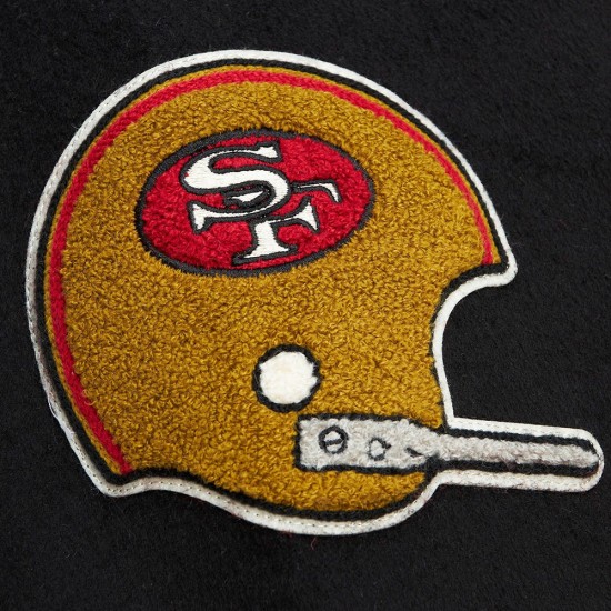 San Francisco 49ers Team Legacy Varsity Jacket