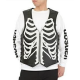 Skeleton Halloween Leather Vest