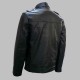 New Men's Soft Biker Black Crop Leather Jacket New Mens Soft Biker Black Crop Leather Jacket