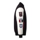 St Kilda Saints Collegiate Black and White Varsity Jacket St Kilda Saints Collegiate Black and White Varsity Jacket