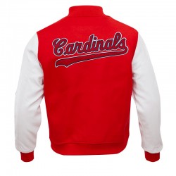 St. Louis Cardinals Classic Red Wool Varsity Jacket St. Louis Cardinals Classic Red Wool Varsity Jacket