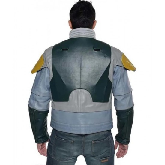 Star Wars The Mandalorian S02 Boba Fett Costume Jacket