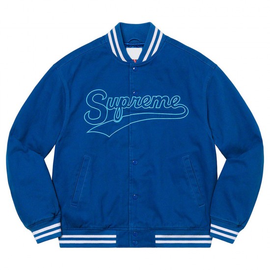 Supreme Doughboy Twill Varsity Jacket Supreme Doughboy Twill Varsity Jacket