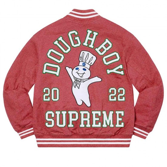 Supreme Doughboy Twill Varsity Jacket