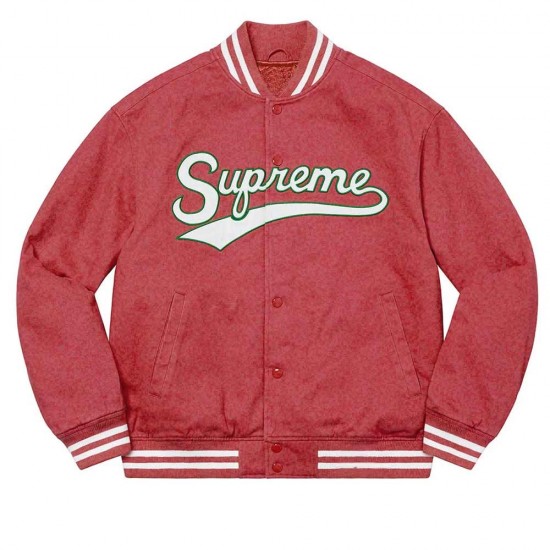 Supreme Doughboy Twill Varsity Jacket