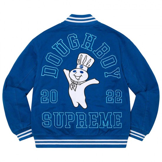 Supreme Doughboy Twill Varsity Jacket