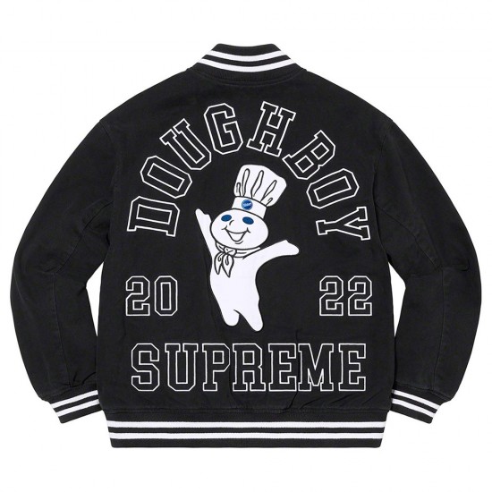 Supreme Doughboy Twill Varsity Jacket