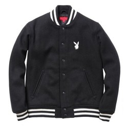 Supreme Playboy Varsity Wool Jacket