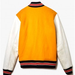 Supreme Tiger Varsity White/Yellow Jacket Supreme Tiger Varsity White/Yellow Jacket