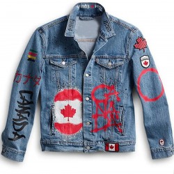 Team Canada Olympic 2021 Denim Jacket