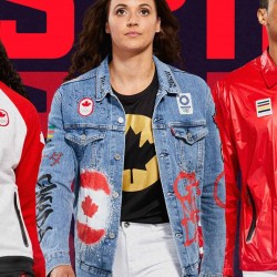 Team Canada Olympic 2021 Denim Jacket