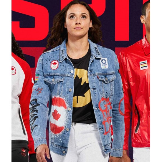 Team Canada Olympic 2021 Denim Jacket