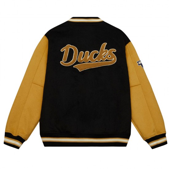 Team Legacy Anaheim Ducks Varsity Jacket Team Legacy Anaheim Ducks Varsity Jacket