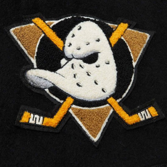 Team Legacy Anaheim Ducks Varsity Jacket Team Legacy Anaheim Ducks Varsity Jacket