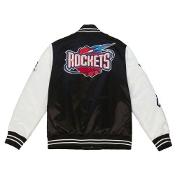 Team Origins Houston Rockets Varsity Satin Jacket Team Origins Houston Rockets Varsity Satin Jacket