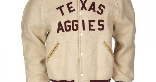Texas A M Aggies 1954 57 Varsity Wool Jacket